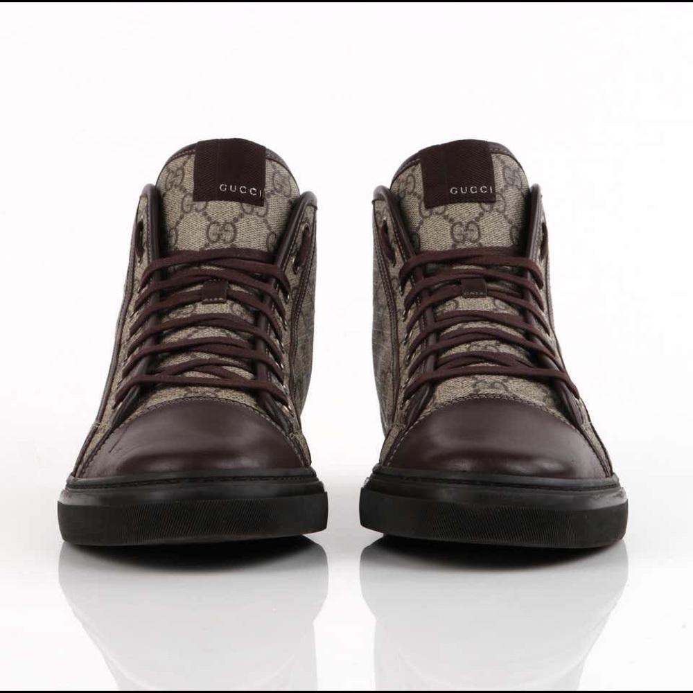 Gucci A/W GG Monogram High Tops - Picture 7 of 8
